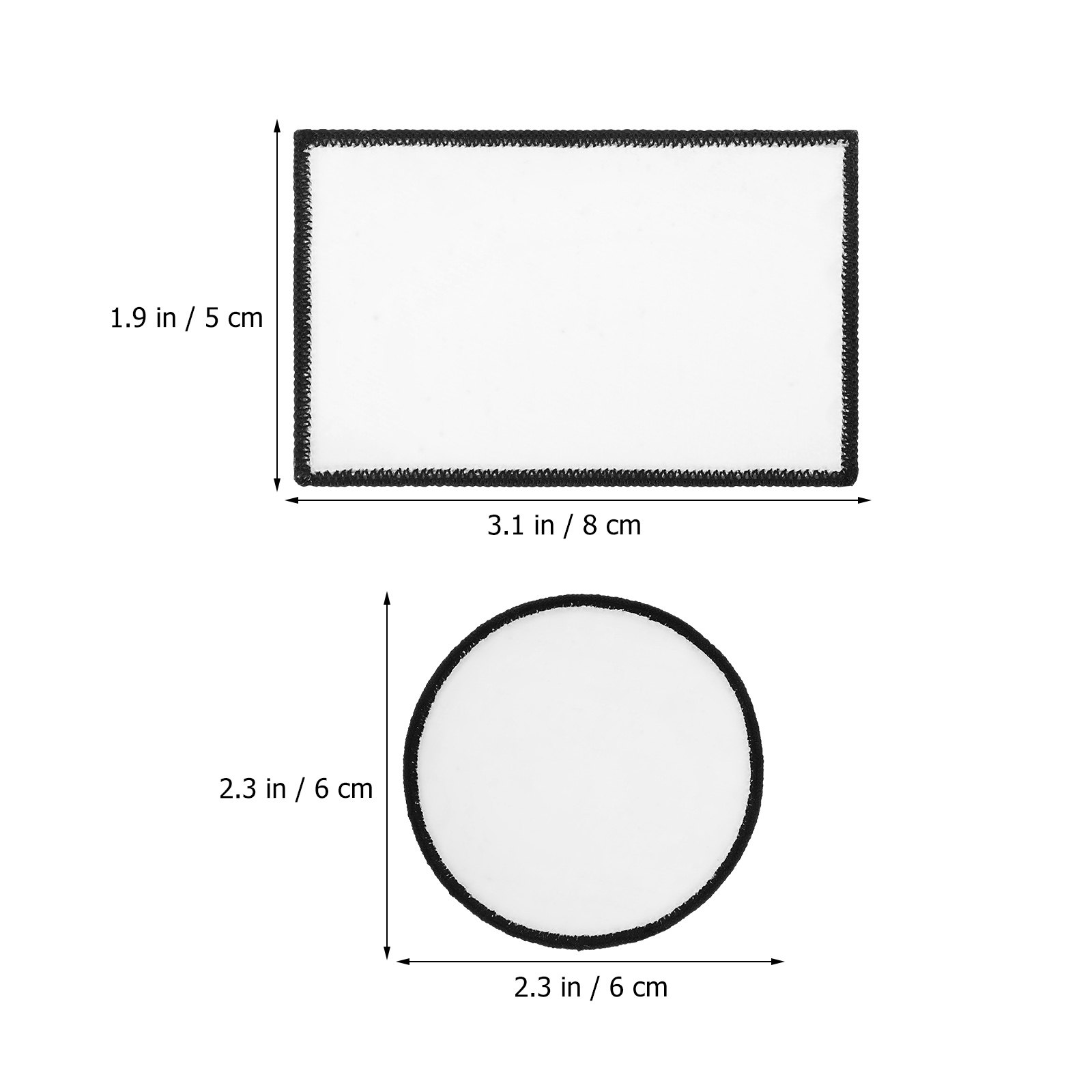 30Pcs Polyester Blank Adhesive - Hat Sublimation Blank recension och pris