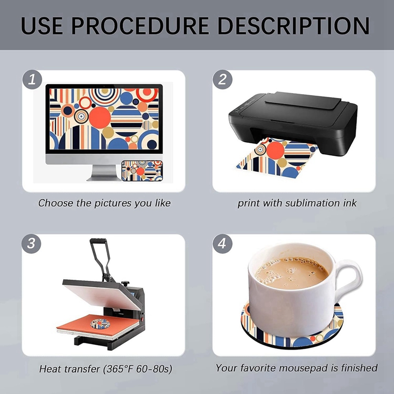 Sublimation Blank Cup Coasters - Coaster Sublimation Blank recension och pris