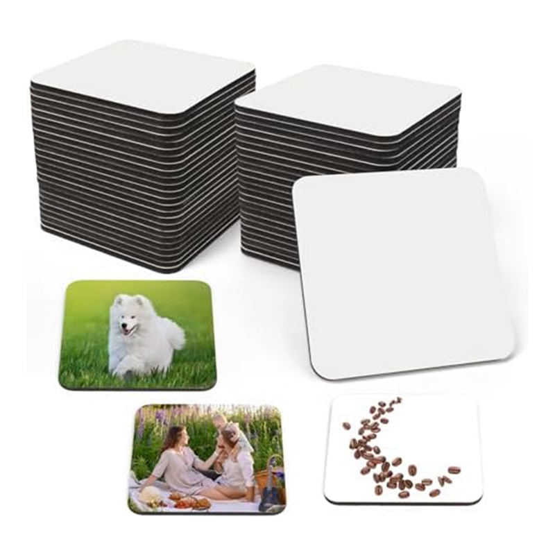 24 PCS Sublimation Coasters Bl - Coaster Sublimation Blank recension och pris