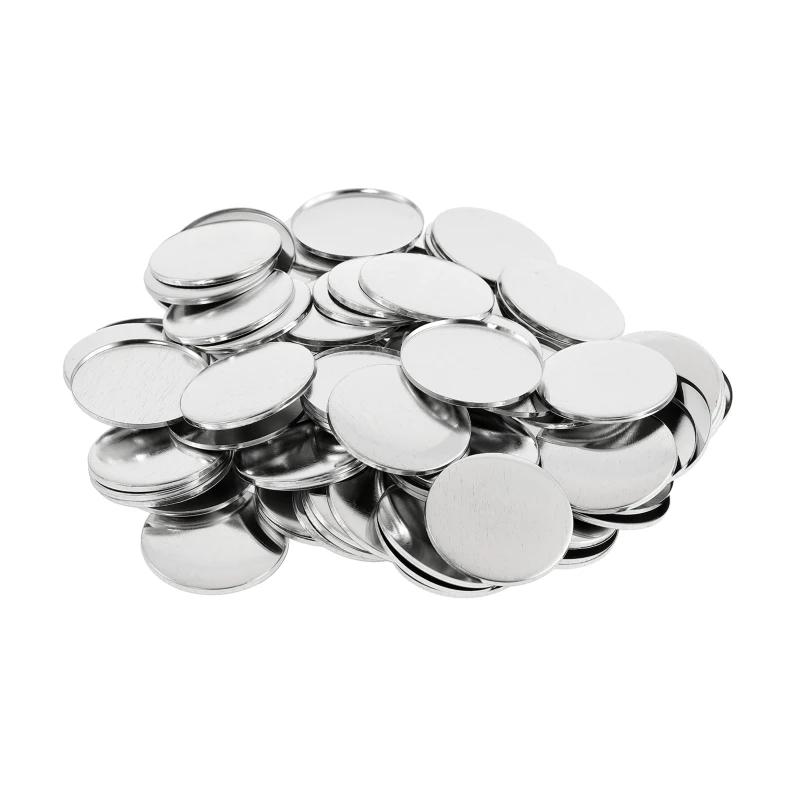 100PCS Blank Plastic/Metal But - Button Badge Blank recension och pris