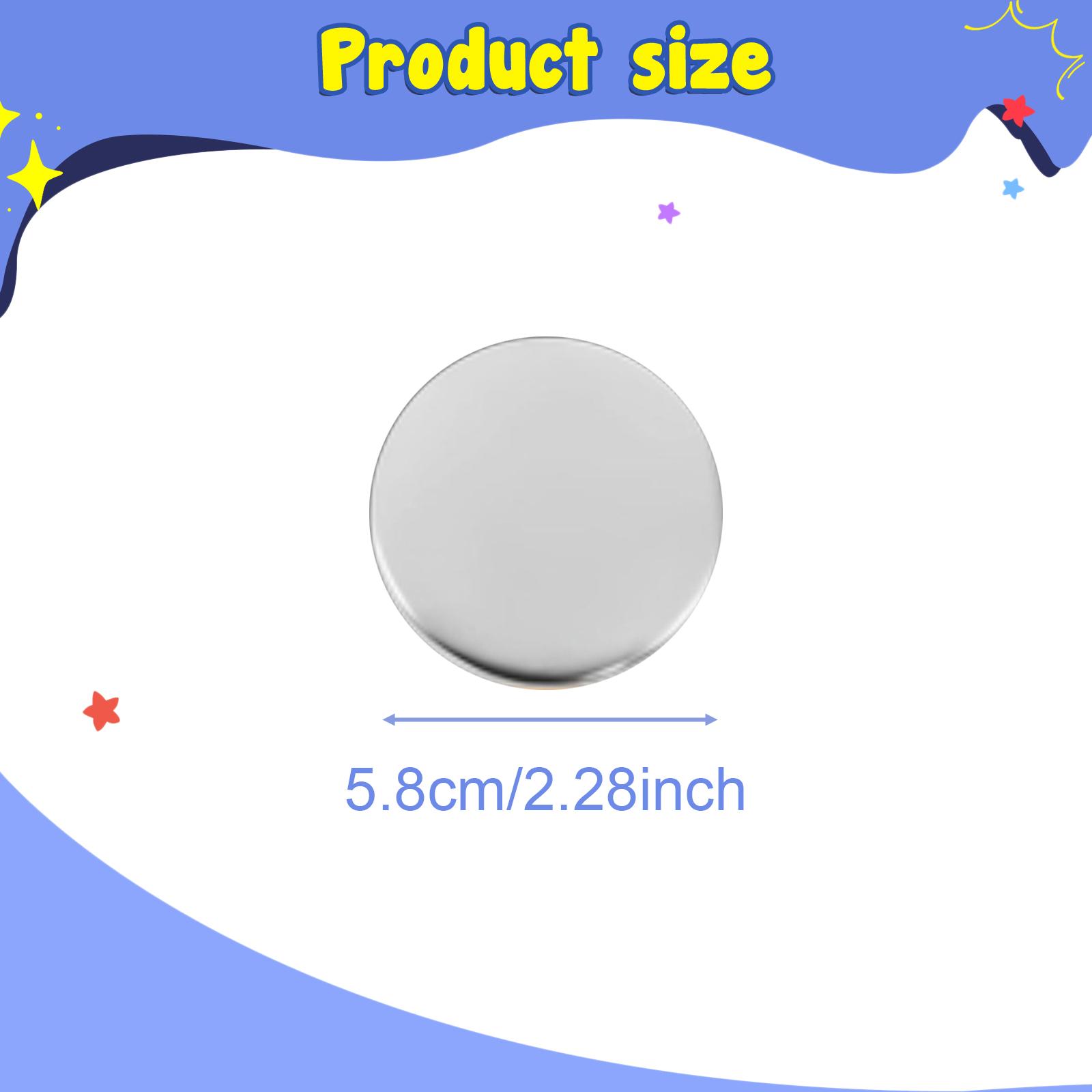 Button Badge Kit Metal Blank B - Button Badge Blank recension och pris