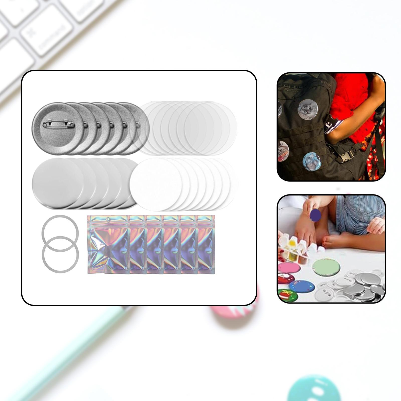 Button Badge Kit Metal Blank B - Button Badge Blank recension och pris