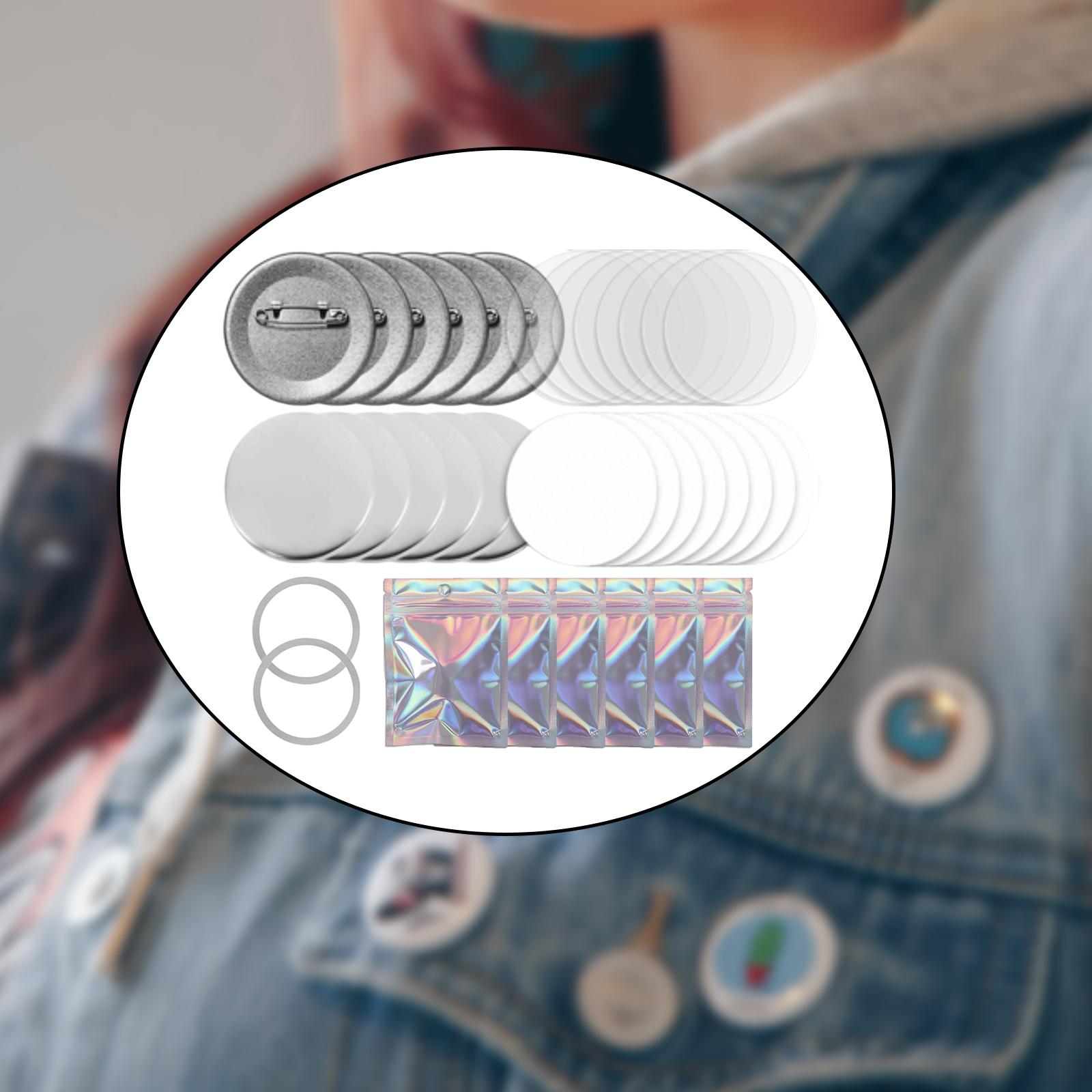 Button Badge Kit Metal Blank B - Button Badge Blank recension och pris