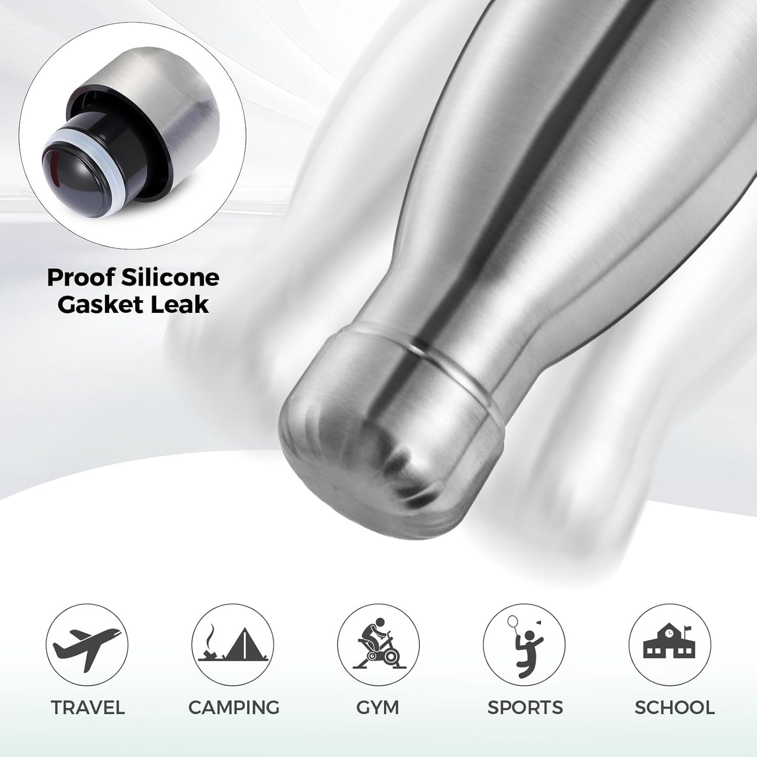 Outdoor Sport Double Wall Stai - Water Bottle Blank recension och pris
