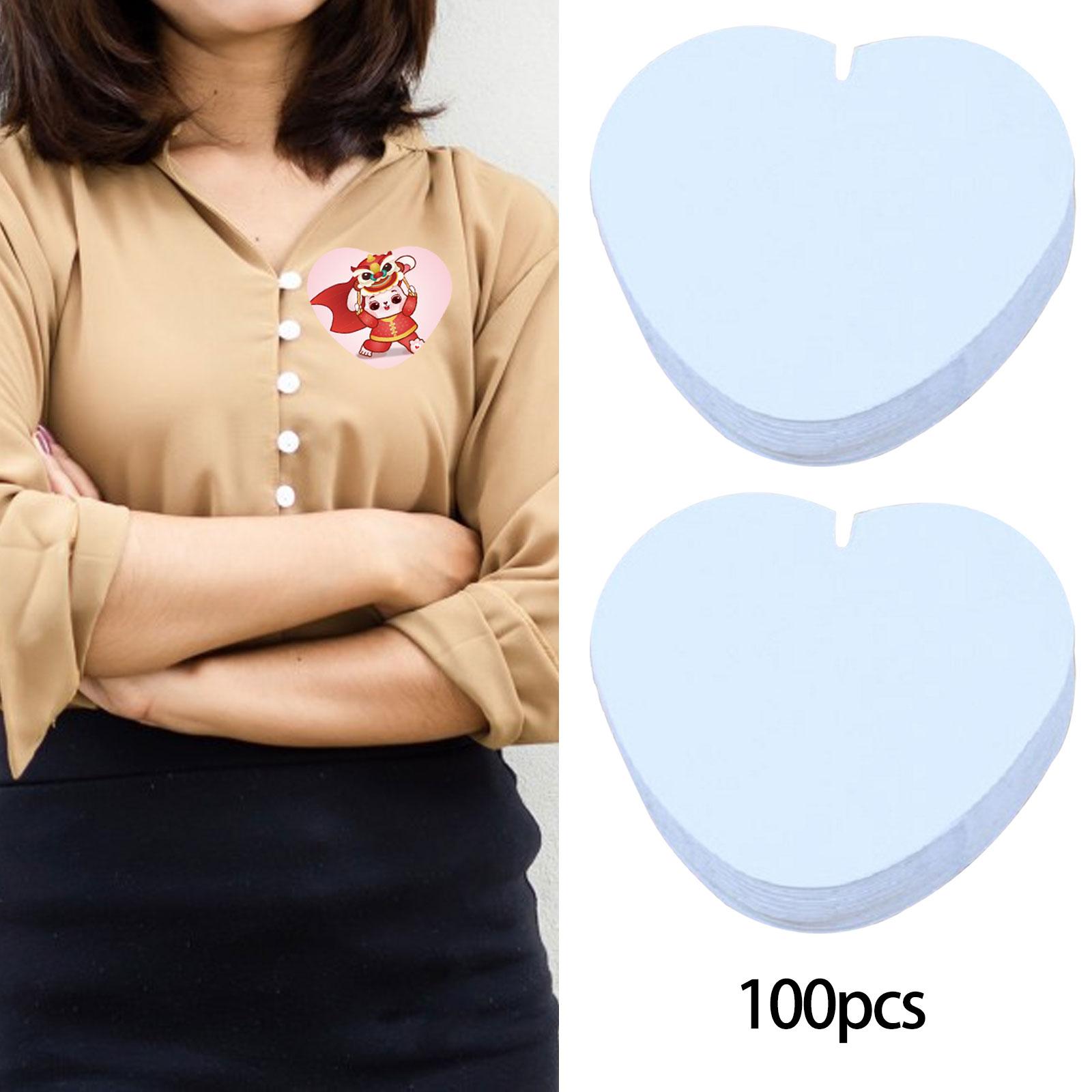 100x Button Badge Blank Paper  - Button Badge Blank recension och pris