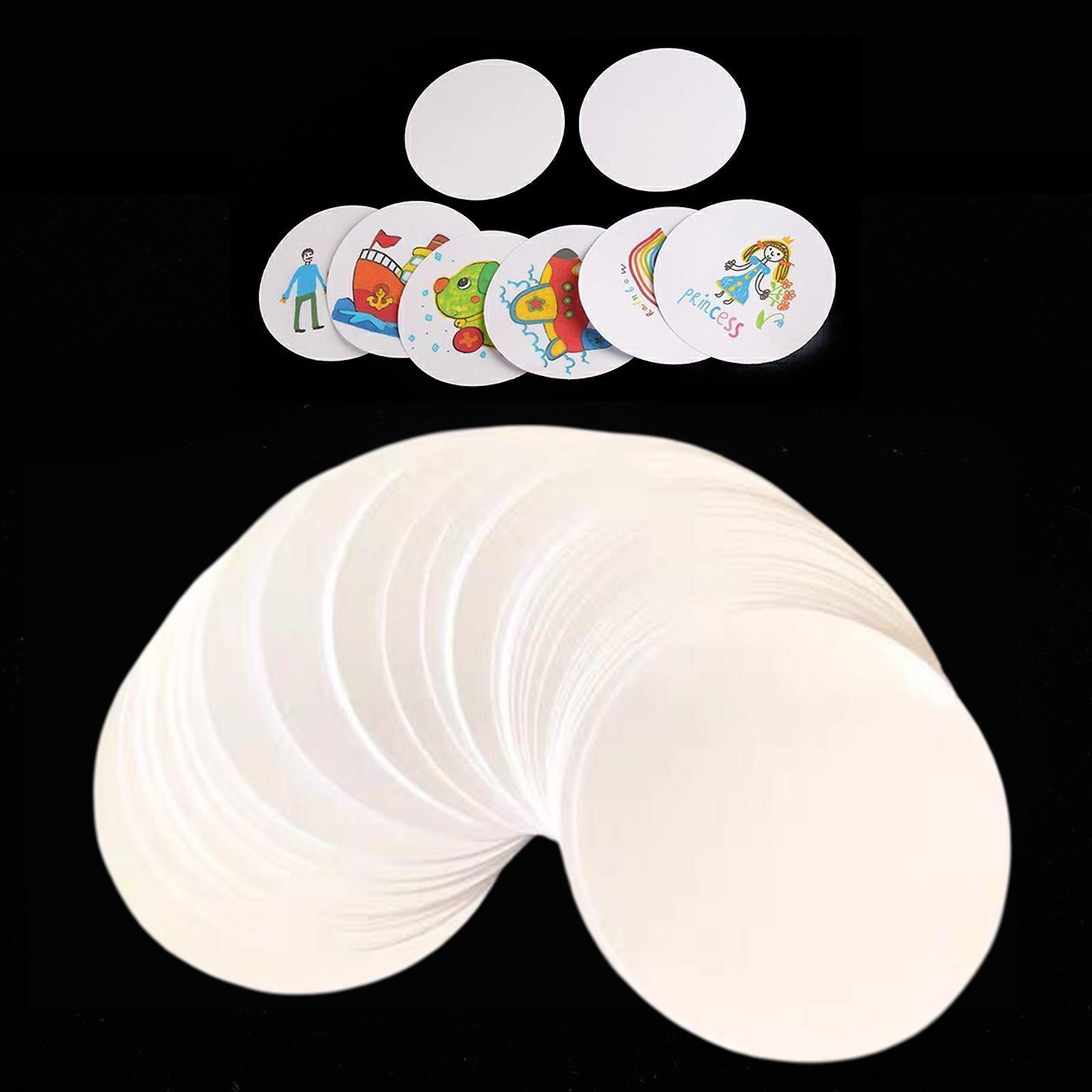 100Pcs Button Badges Blank Pap - Button Badge Blank recension och pris